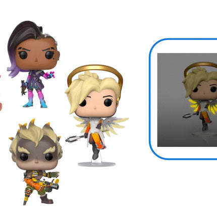 Overwatch 4-Pack Figure Funko Vinyl 9 cm