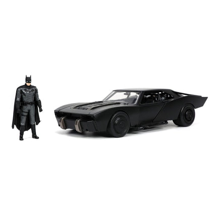 Batmobile with Figure Batman 2022 Hollywood Rides Diecast Model 1/24 2022